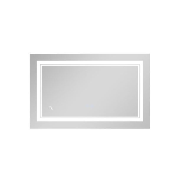 Дзеркало Qtap Cardinal (CA1) 700х500 з LED-підсвічуванням Touch, з антизапотіванням, з димером, рег. темп. кольору (3000-6500K) Reverse QT0478C5070 SD00052323 фото