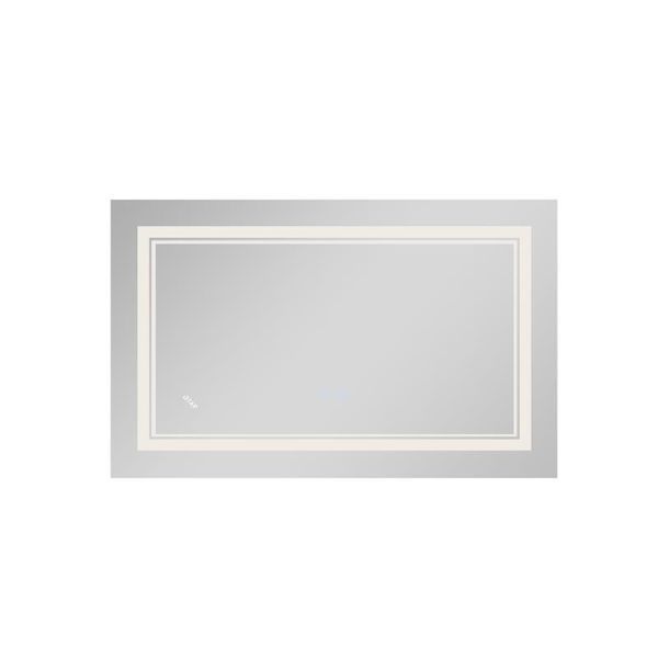Дзеркало Qtap Cardinal (CA1) 700х500 з LED-підсвічуванням Touch, з антизапотіванням, з димером, рег. темп. кольору (3000-6500K) Reverse QT0478C5070 SD00052323 фото