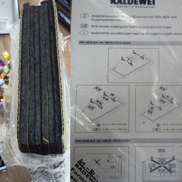 Шумоізоляційний комплект для ванни Kaldewei 687675730000 фото