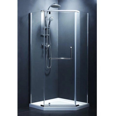 Душевая кабина Devit Comfort FEN0123 90х90 см профиль хром/прозрачное стекло FEN0223 фото