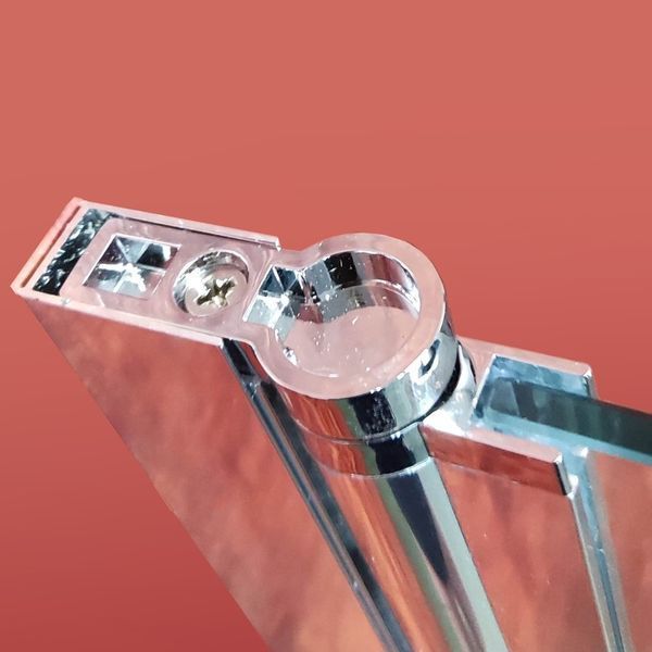 Шторки стеклянные на ванну Koer SR BS05-90x140 прозрачное стекло Easy Clean 6мм, хром KR5372 фото