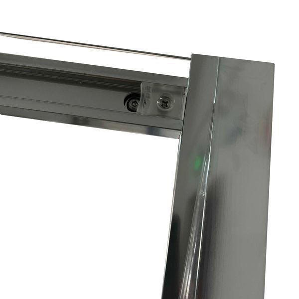Душова кабіна без піддону Koer SR SC03-90x90x200-TR-01 прозоре скло Easy Clean 6мм, хром KR5356 фото