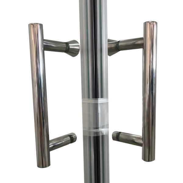 Душова кабіна без піддону Koer SR SC03-90x90x200-TR-01 прозоре скло Easy Clean 6мм, хром KR5356 фото