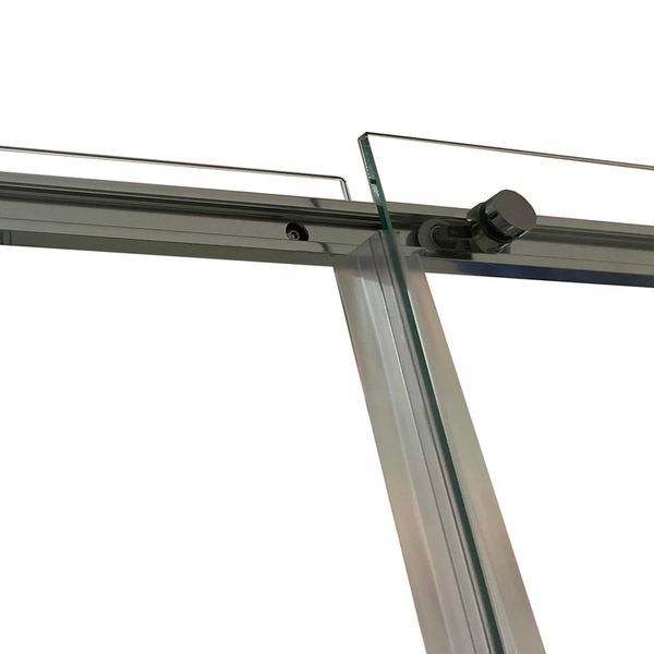 Душова кабіна без піддону Koer SR SC03-90x90x200-TR-01 прозоре скло Easy Clean 6мм, хром KR5356 фото