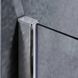 Шторки стеклянные на ванну Koer SR BS05-90x140 прозрачное стекло Easy Clean 6мм, хром KR5372 фото 4