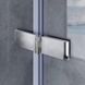 Шторки стеклянные на ванну Koer SR BS05-90x140 прозрачное стекло Easy Clean 6мм, хром KR5372 фото 11