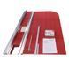 Шторки стеклянные на ванну Koer SR BS05-90x140 прозрачное стекло Easy Clean 6мм, хром KR5372 фото 9