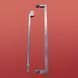 Шторки стеклянные на ванну Koer SR BS05-90x140 прозрачное стекло Easy Clean 6мм, хром KR5372 фото 10