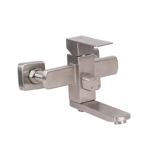 Душевая система универсальная Kubis 1030, Nickel (k35) на три потребителя (с изливом) SD00034635 фото