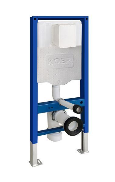 Інсталяція для підвісного унітазу Koer KT-0503-01 500x126x1150mm з панеллю змиву KT-0606-01 Хром KR5347 фото