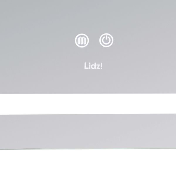 Дзеркало настінне Kubis  1200х800 мм, прямокутне, з LED-підсвічуванням Touch, антизапотіванням, димером, рег. яскравості Lidz SD00055131 фото