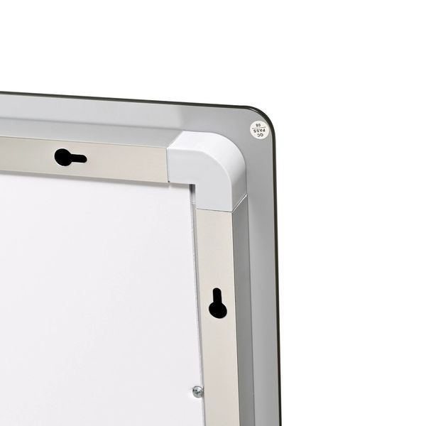 Дзеркало настінне Kubis  1200х800 мм, прямокутне, з LED-підсвічуванням Touch, антизапотіванням, димером, рег. яскравості Lidz SD00055131 фото