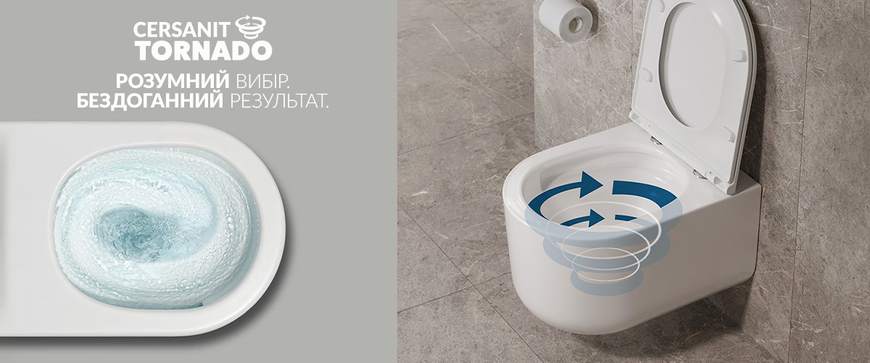Компакт REMO PRO SQUARE TORNADO 011 дюропластовое сидение SLIM SOFT CLOSE и функцией быстрого снятия K3029-001 фото