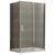 Душова кабіна без піддону Koer SR SC02-100x80x200-TR-01 прозоре скло Easy Clean 8мм, хром KR5355 фото