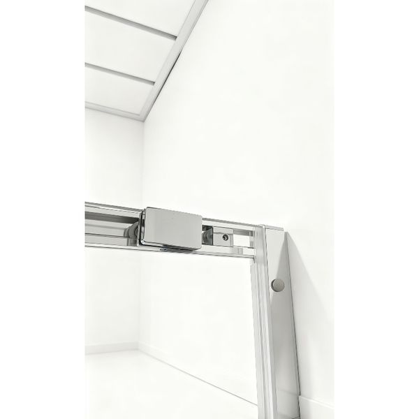 Душевая кабина без поддона Koer SR SC10-90x90x195-TR-011 прозрачное стекло Easy Clean 6мм, хром KR5942 фото