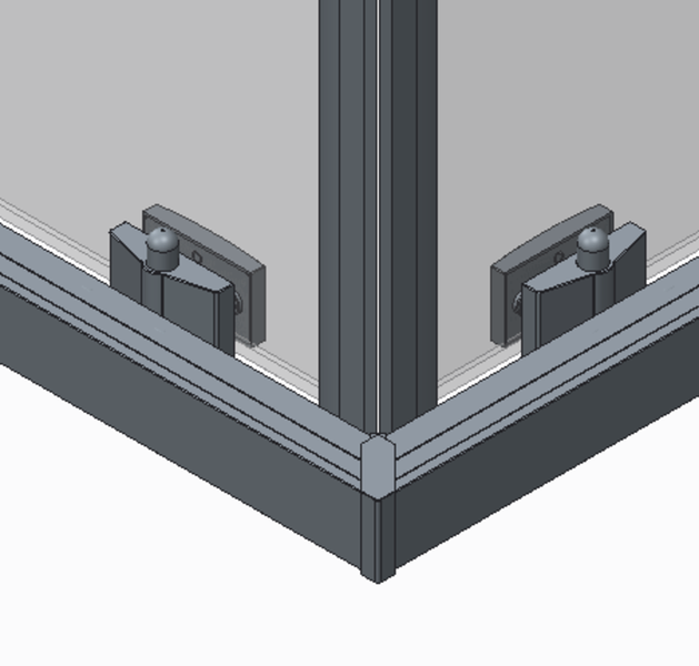 Душевая кабина без поддона Koer SR SC10-90x90x195-TR-011 прозрачное стекло Easy Clean 6мм, хром KR5942 фото