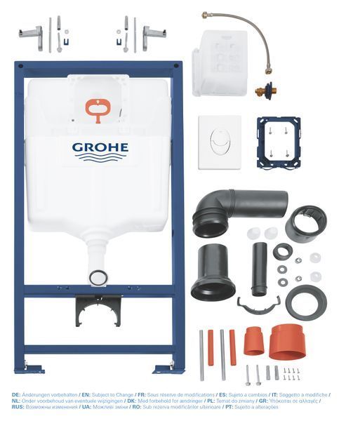 Система інсталяції для унітазу 3 в 1 Grohe Rapid SL 38722001 фото