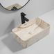Раковина накладна  Mixxus Premium QUADRO-0208 MARBLE MP6518 фото 2