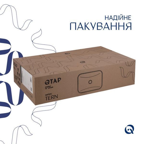 Раковина-чаша Qtap Tern  610x350x135 White SD00052922 фото