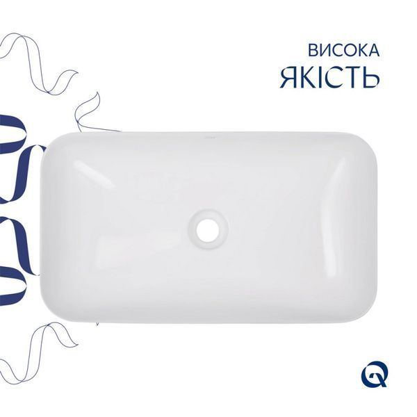 Раковина-чаша Qtap Tern  610x350x135 White SD00052922 фото