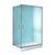 Душова кабіна Lidz Wawel SC120x80.SAT.LOW.FR, скло Frost 5 мм + Lidz Душовий піддон KAPIELKA ST120x80х14 SD00051440 фото