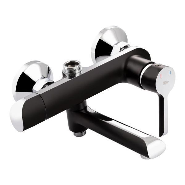 Душевая система универсальная Grand, Chrome/Black (k35) на три потребителя (с изливом) SD00039609 фото