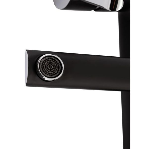 Душевая система универсальная Grand, Chrome/Black (k35) на три потребителя (с изливом) SD00039609 фото