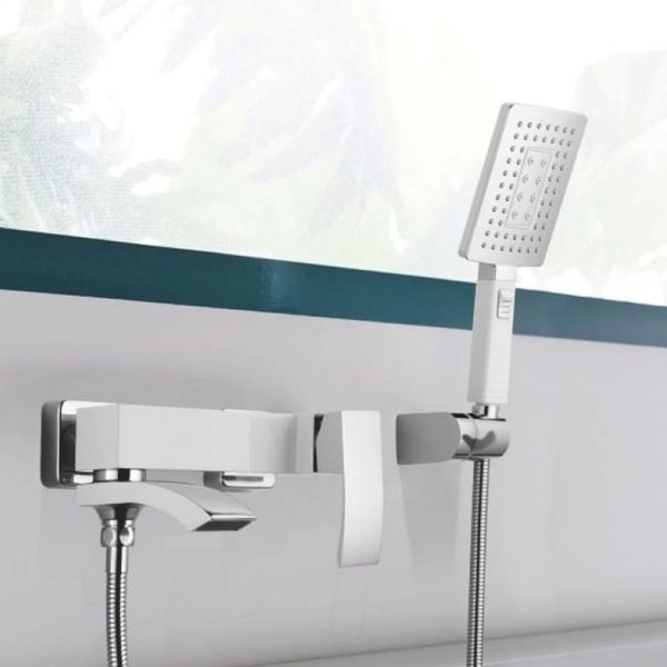 Змішувач для ванни Qtap Swan Cascada Chrome SD00051689 фото
