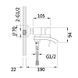 Змішувач для ванни Qtap Swan Cascada Chrome SD00051689 фото 2