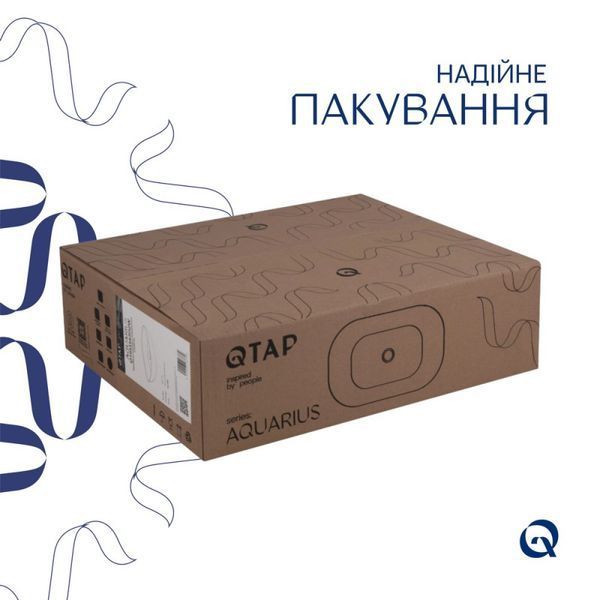 Раковина-чаша Qtap Cardinal 600х380х140 White SD00053607 фото
