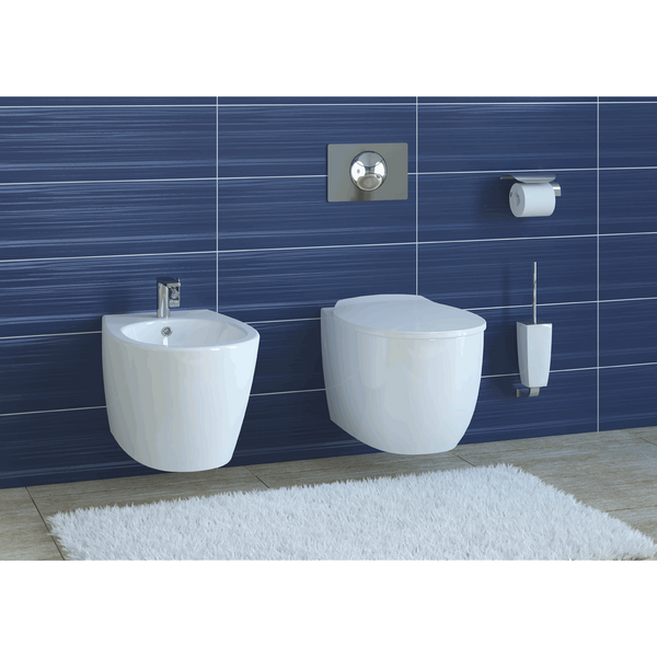 ACQUA Унітаз підвісний безобідковий, тонка кришка soft-close, quickfix 3020155 фото