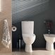 Унітаз-компакт косий.вип., сидіння з кришкою  Duroplast Soft close Click2Clean та арм. на 3/6 л, н/п FREJA L7922100U фото 3
