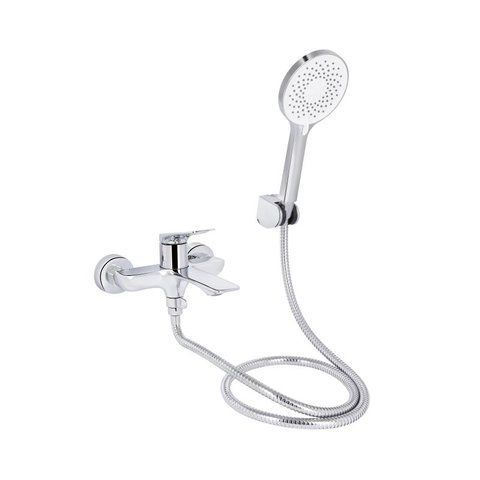Смеситель для ванны Qtap Vlasta New (с душевым гарнитуром) QTVLA259CRM45642 Chrome SD00051766 фото