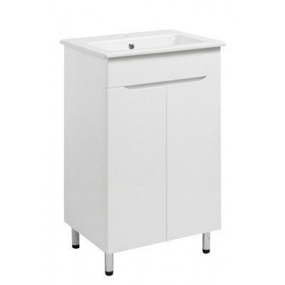 Тумба Мальта Т-1 с умивальником Mixxus Cubic -1501 60см 08027 фото