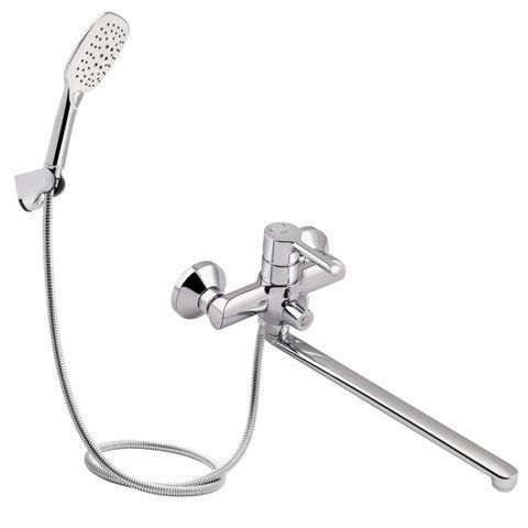 Смеситель для ванной с длинным  изливом Qtap Grand CRM 005 SD00039602 фото