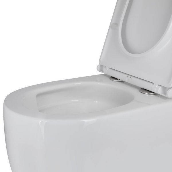 Унитаз подвесной Qtap Taurus безободковый с сиденьем Soft-close QT2433084EUQW QT2433084EUQW фото