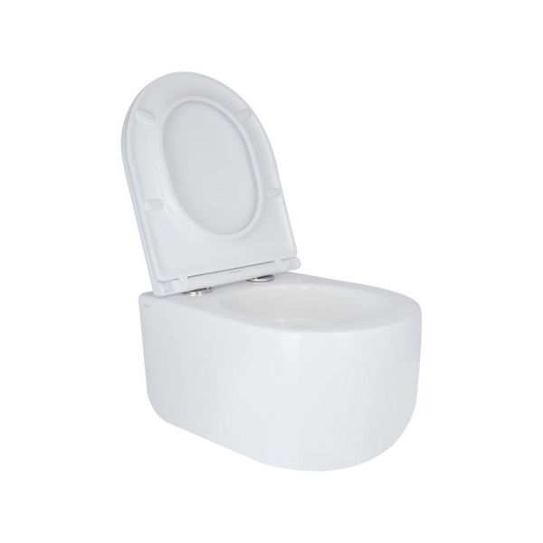 Унитаз подвесной Qtap Taurus безободковый с сиденьем Soft-close QT2433084EUQW QT2433084EUQW фото