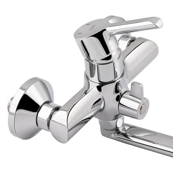 Змішувач для ванни з довгим  виливом Qtap Grand CRM 005 SD00039602 фото