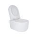 Унитаз подвесной Qtap Taurus безободковый с сиденьем Soft-close QT2433084EUQW QT2433084EUQW фото 2