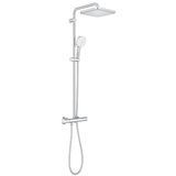 Душевая система с термостатом для настенного монтажа Grohe Tempesta System 250 Cube 26689001  фото