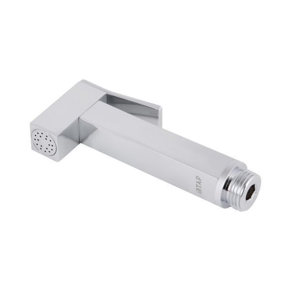 Набор для гігієнічного душу Qtap Inspai-Varius прямокутний  Chrome SD00035721 фото