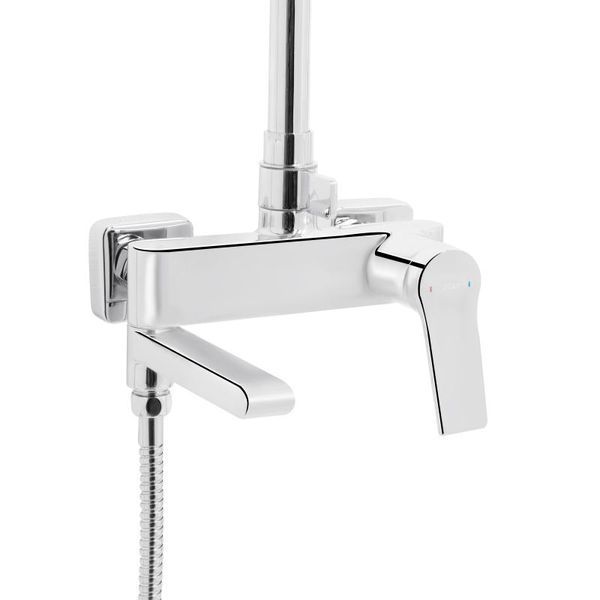 Душова система універсальна Qtap Arvin , Chrome (k35) на три споживача (з виливом) SD00054767 фото
