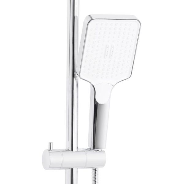 Душова система універсальна Qtap Arvin , Chrome (k35) на три споживача (з виливом) SD00054767 фото