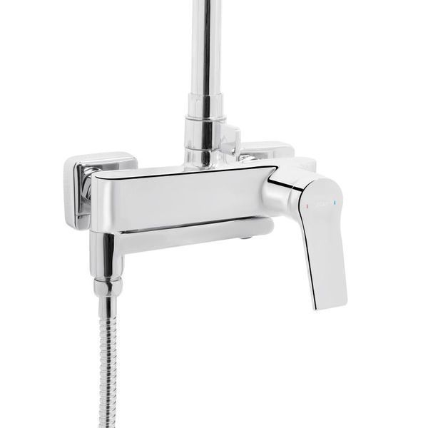 Душова система універсальна Qtap Arvin , Chrome (k35) на три споживача (з виливом) SD00054767 фото