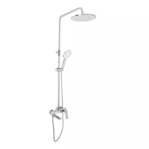 Душевая система универсальная Qtap Vlasta New (с изливом) QTVLA111CRM45650 Chrome  SD00051774 фото