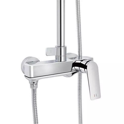Душевая система универсальная Qtap Vlasta New (с изливом) QTVLA111CRM45650 Chrome  SD00051774 фото