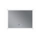 Зеркало Mixxus FLAT 80x60 80x60 с Led Touch, Anti-fog, димером, регулятором яркости, часами MI6928 фото 3