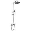 Душевая система универсальная Qtap Vlasta New (с изливом) QTVLA111GMB45651 Gunmetal Black PVD SD00051775 фото