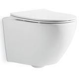 UNIVERSAL Унітаз підвісний безобідковий quick-fix, soft-close  Vortex Flush, білий DUN30201111W фото