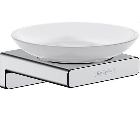 Мыльница Hansgrohe AddStoris 41746000 с держателем хром 41746000 фото